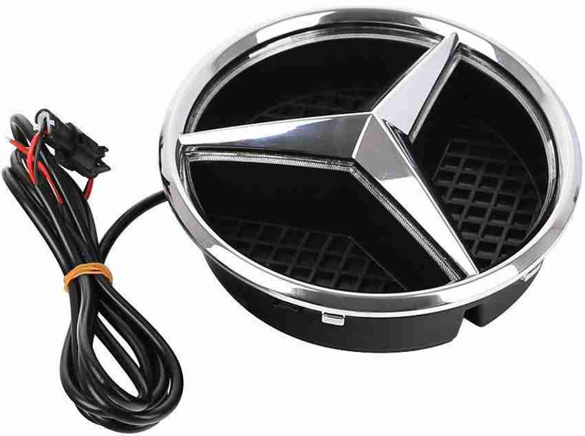 OnWheel Car LED Bonnet Front Radiator Racing Grilles Monogram with