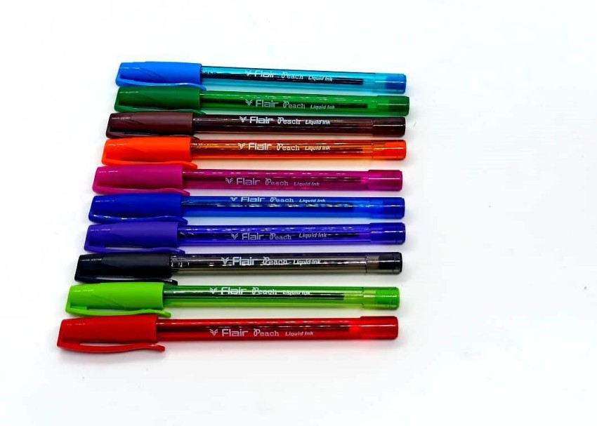 Multicolor Pen 6 in 1: Cute Peach Pens Ballpoint pen