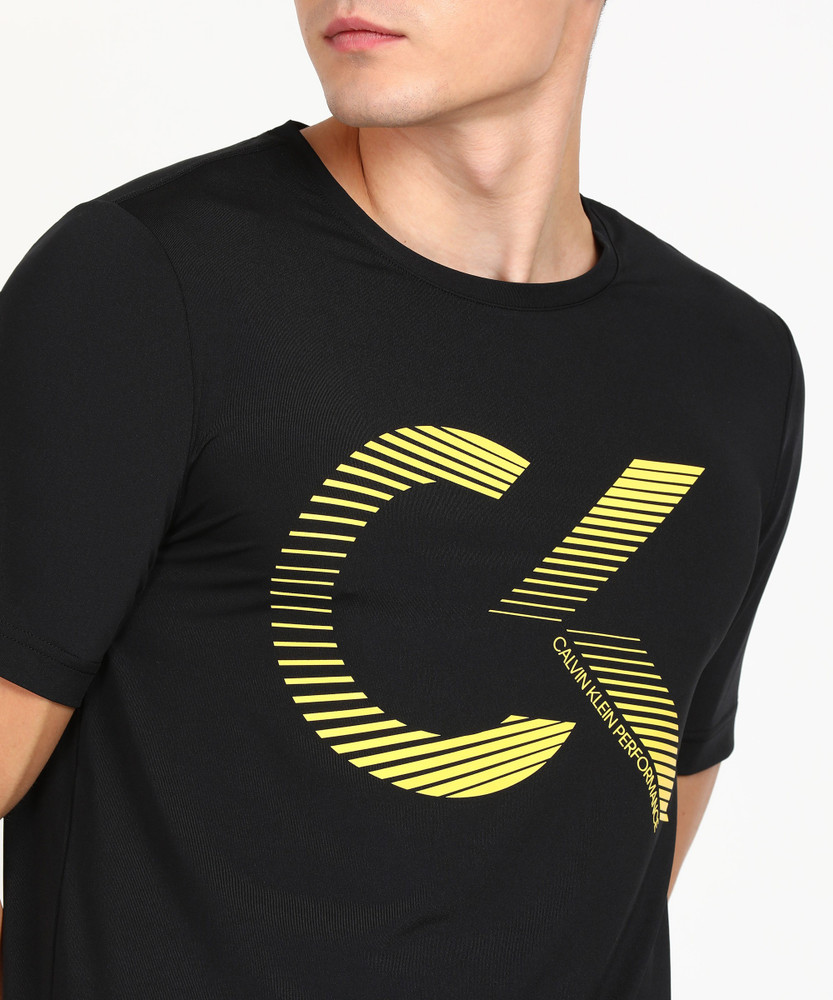 Calvin Klein Performance Printed Men Round Neck Black T Shirt Buy Calvin Klein Performance Printed Men Round Neck Black T Shirt Online at Best Prices in India Flipkart