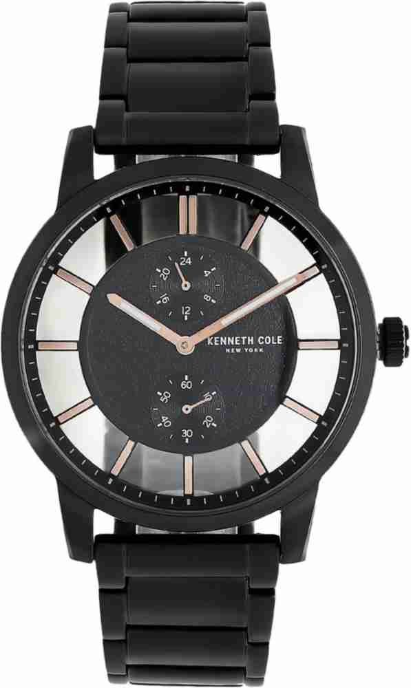 Kenneth cole transparent online dial watch