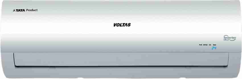 voltas 1 ton 3 star inverter ac 123v czt white