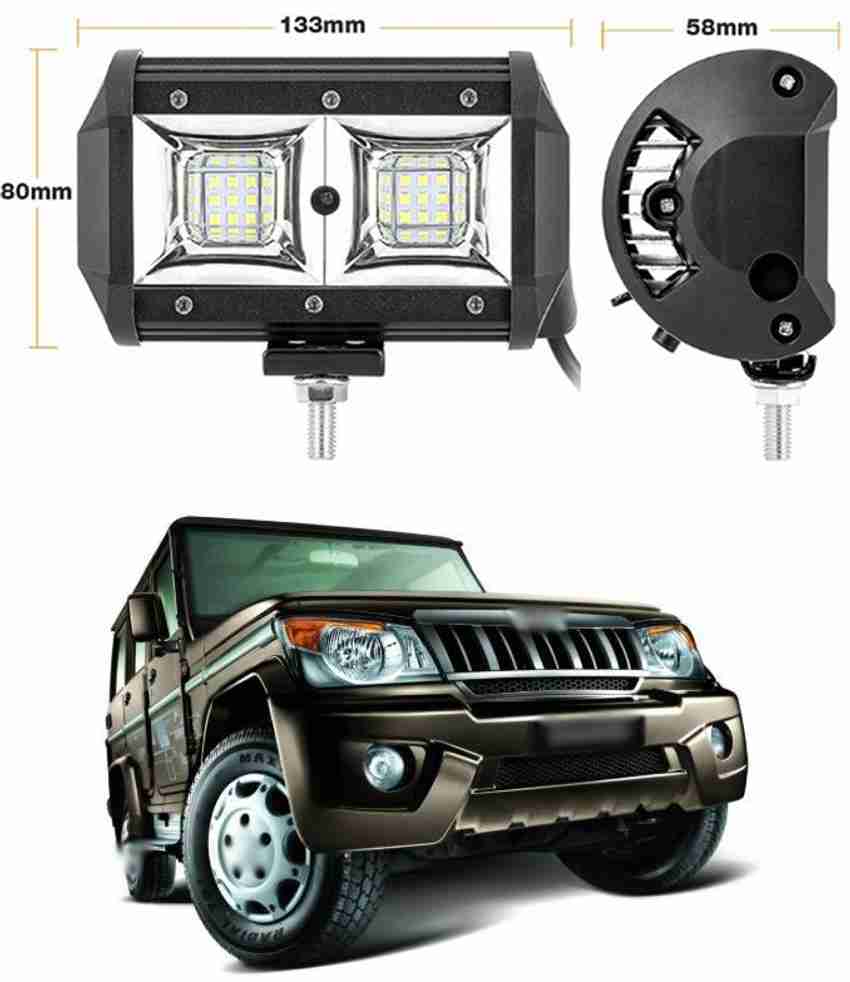 Mahindra bolero sales led fog lamps