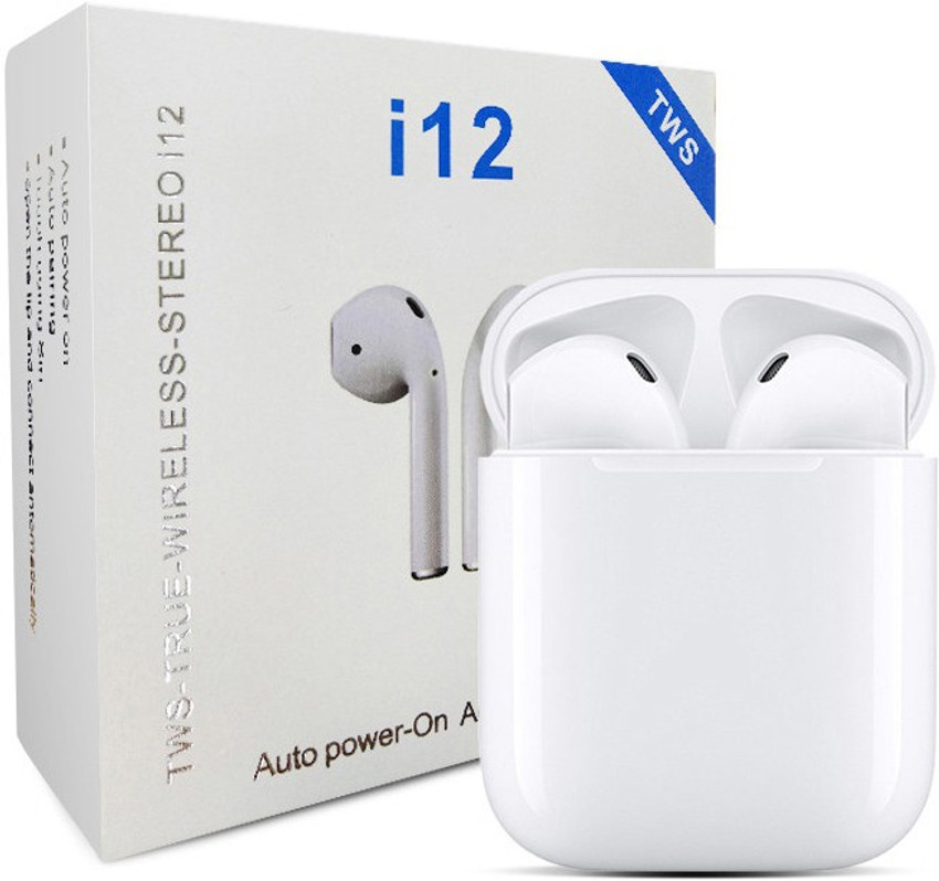 COLOUR MUSIC TWS i12 Bluetooth Headset Twins Wireless Earbuds with