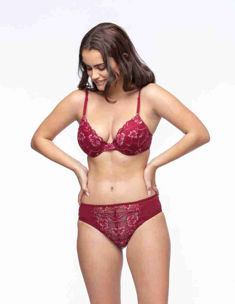 Buy Pink Lingerie Sets for Women by Curwish Online