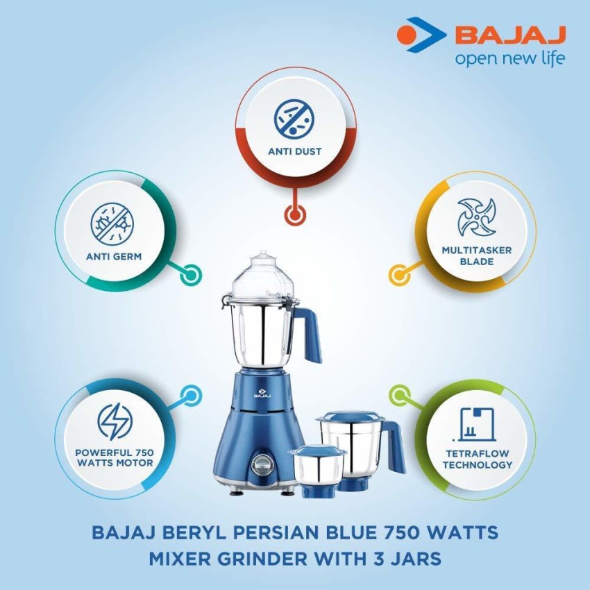 Bajaj gx11 750w on sale mixer grinder