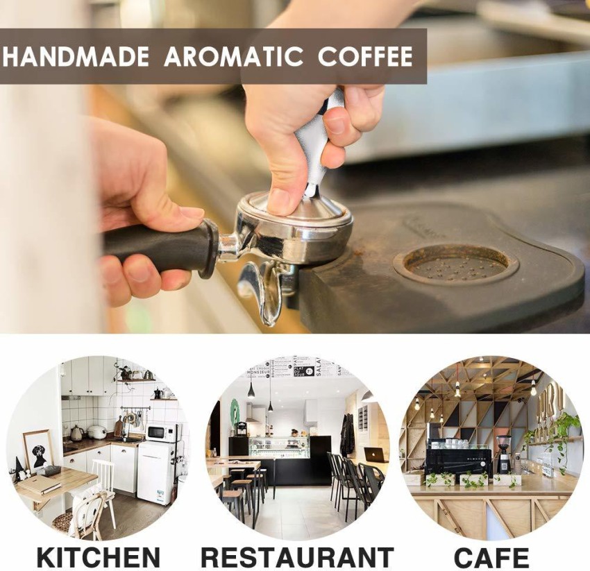 51mm Coffee Tamper - Almond Solid Wood - Barista Grade – Coffee Nerd