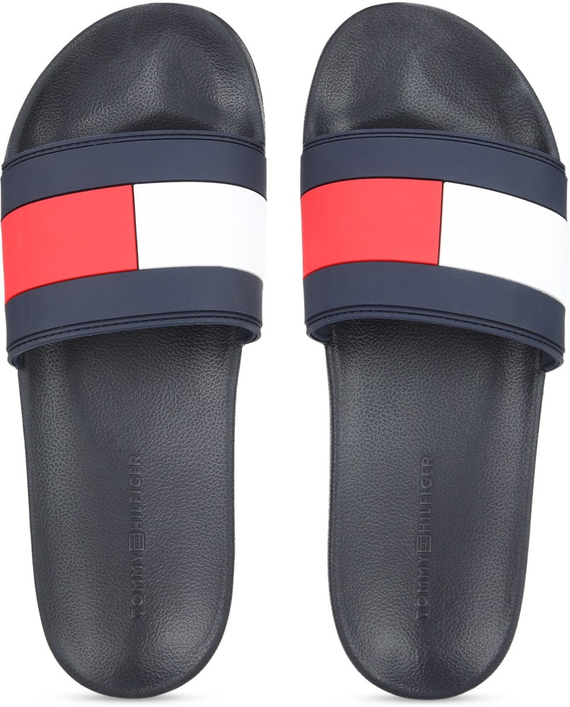 Mens tommy hilfiger online slides