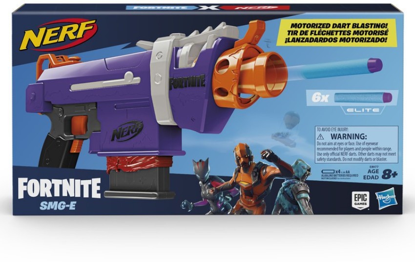 Hasbro Nerf Fortnite Smg L Silver