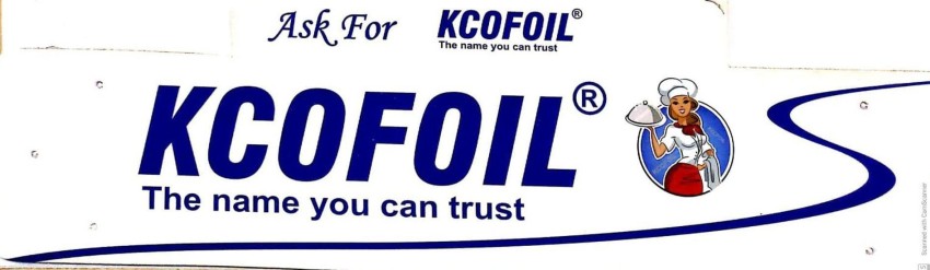 Kcofoil 72M Aluminium Silver Kitchen Foil Roll Paper Aluminium Foil : Buy  Online at Best Price in KSA - Souq is now : Health