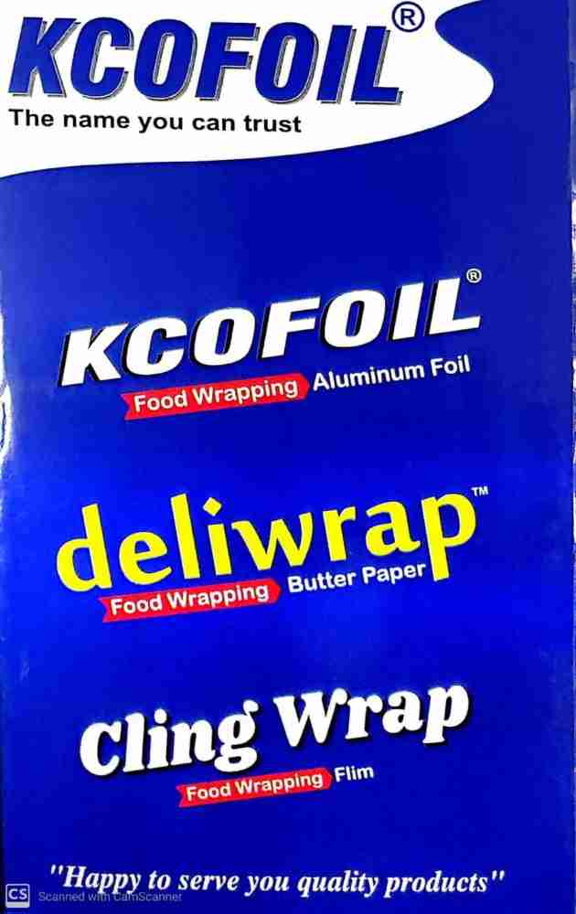 Kcofoil 72M Aluminium Silver Kitchen Foil Roll Paper Aluminium Foil : Buy  Online at Best Price in KSA - Souq is now : Health