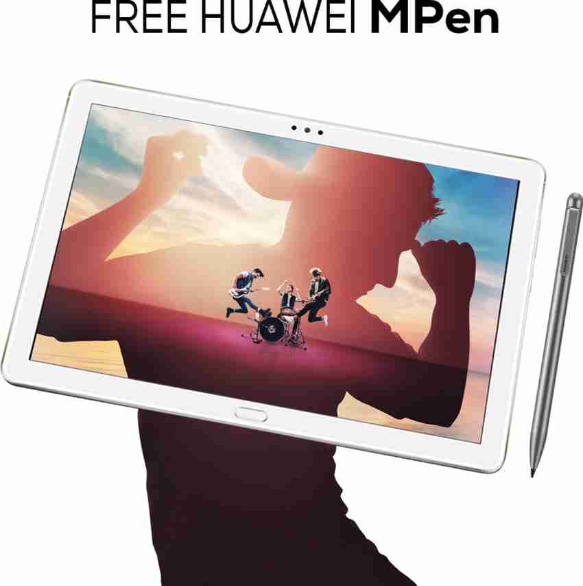 Huawei MediaPad M5 Lite With stylus GB RAM 32 GB ROM 10.1 inch with Wi-Fi+4G Tablet (Champagne Gold) Price in India Buy Huawei MediaPad M5 Lite With stylus GB ★HUAWEI TECHNOLOGIES MEDIAPAD M5 LITE WIFI JDN2-W