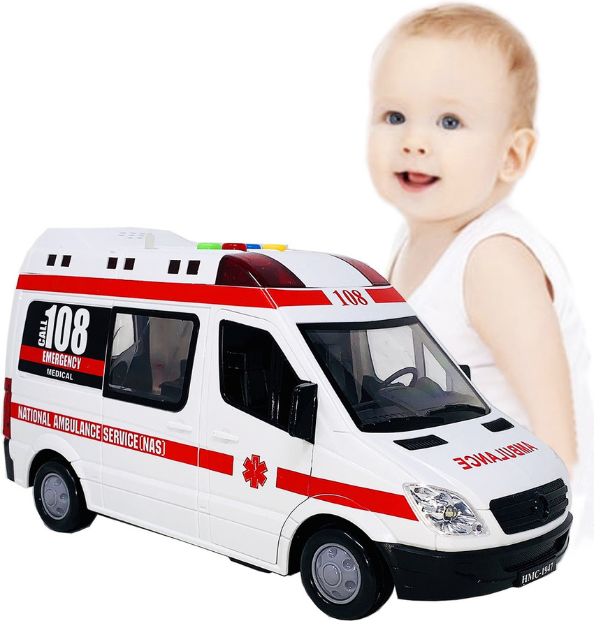 Big ambulance toy car sale