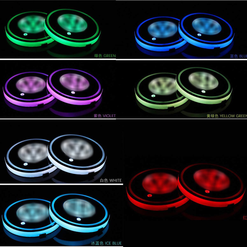 Vw led hot sale cup holder