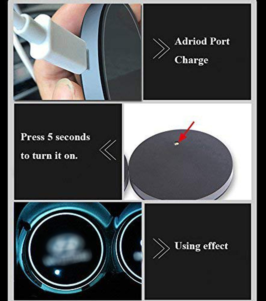 Hyundai cup holder lights deals