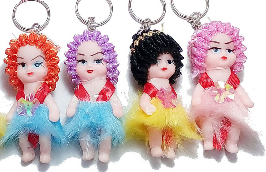 Small doll keychain top