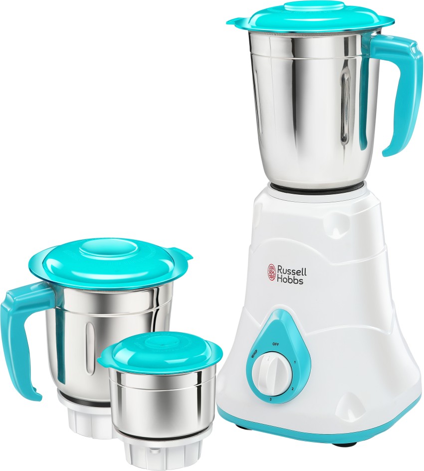 Russell Hobbs LIVIA550 Mixer Grinder 550 Mixer Grinder (3 Jars, White) Price  in India - Buy Russell Hobbs LIVIA550 Mixer Grinder 550 Mixer Grinder (3  Jars, White) Online at