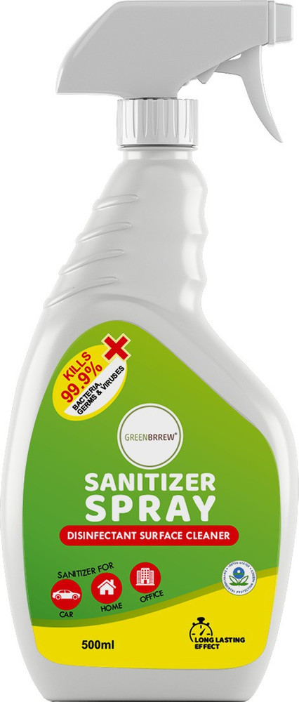 Room sanitizing spray outlet