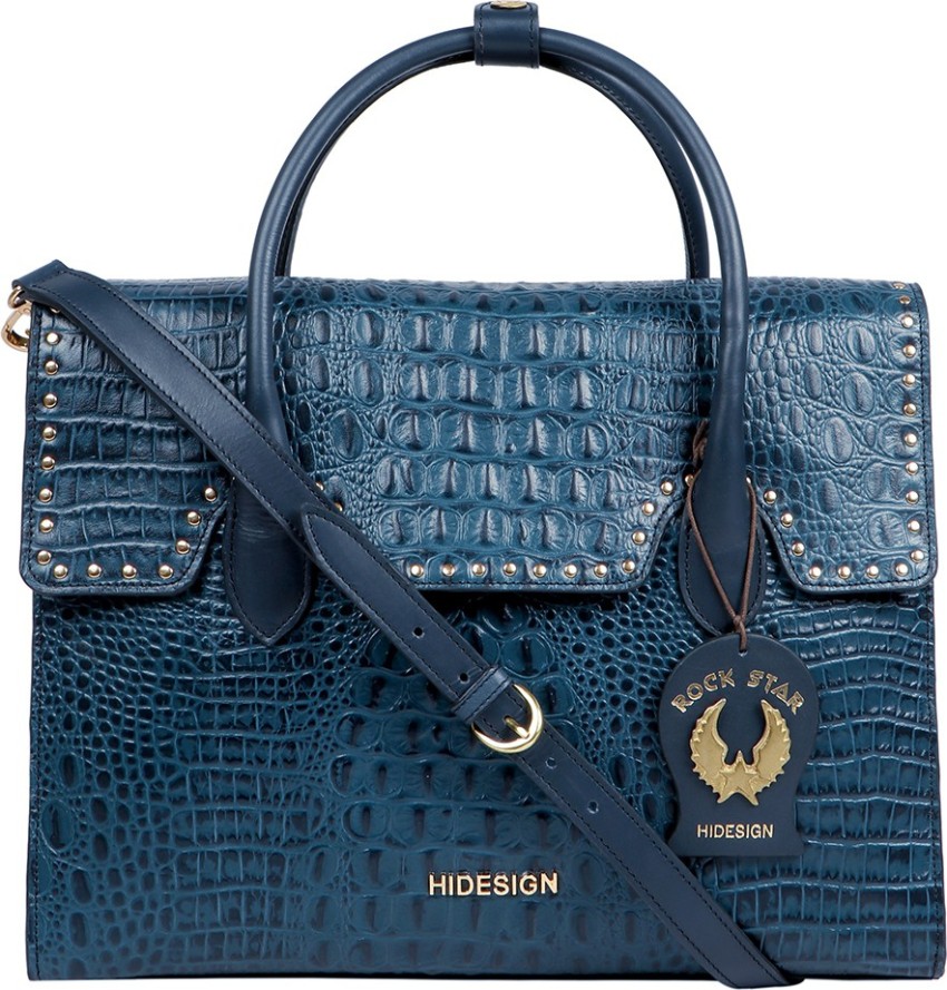 Buy HIDESIGN Women Blue Shoulder Bag Blue Online Best Price in India Flipkart