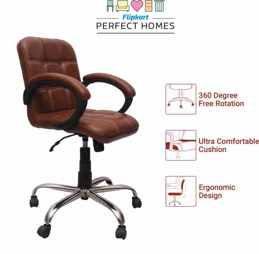 Flipkart perfect homes new arrivals fabric office arm chair