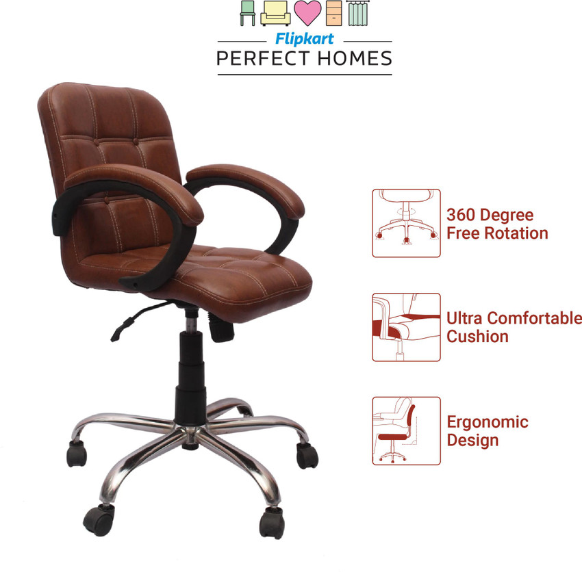 Flipkart perfect homes leatherette office arm chair new arrivals