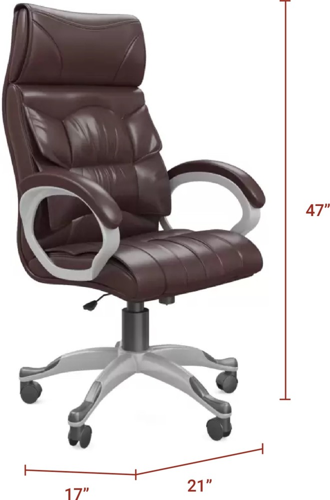 Flipkart perfect homes 2025 leatherette office arm chair