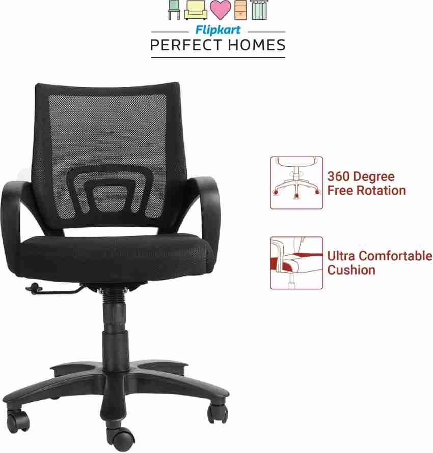 Office chair 2024 low price flipkart