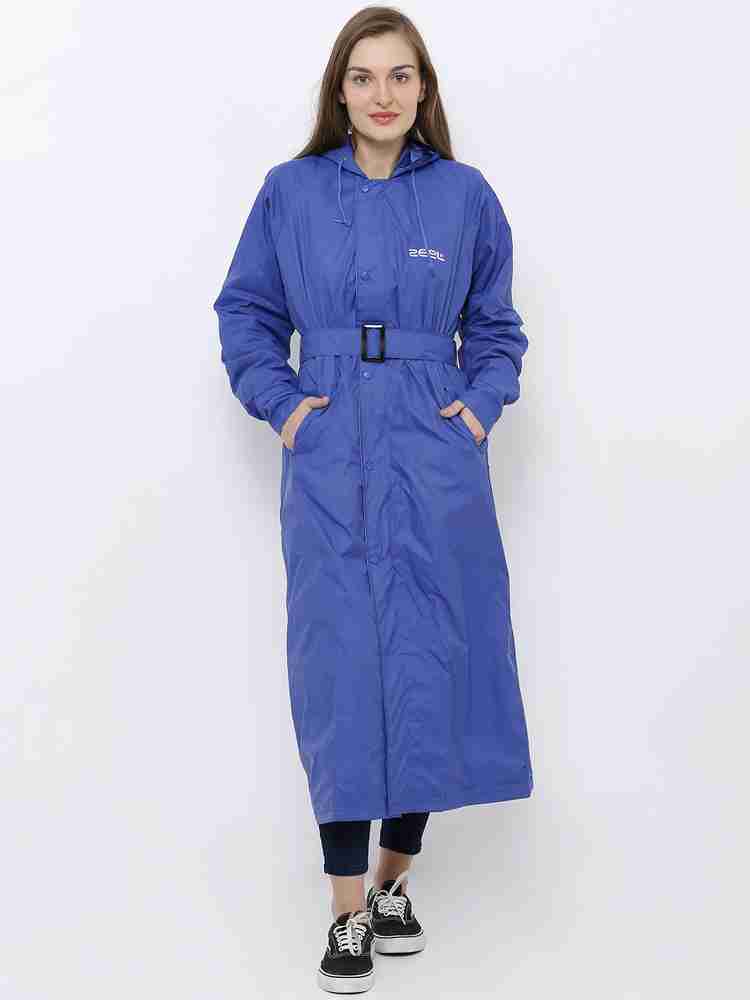 ZEEL Solid Women Raincoat Buy ZEEL Solid Women Raincoat Online