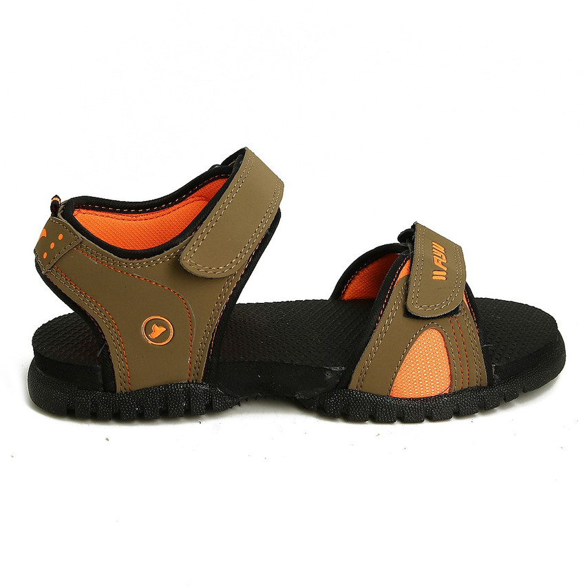 Fly Flaps Men Brown Orange Sports Sandals Buy Fly Flaps Men