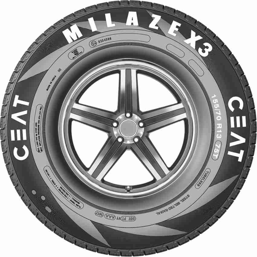 CEAT Milaze X3 4 Wheeler Tyre Price in India