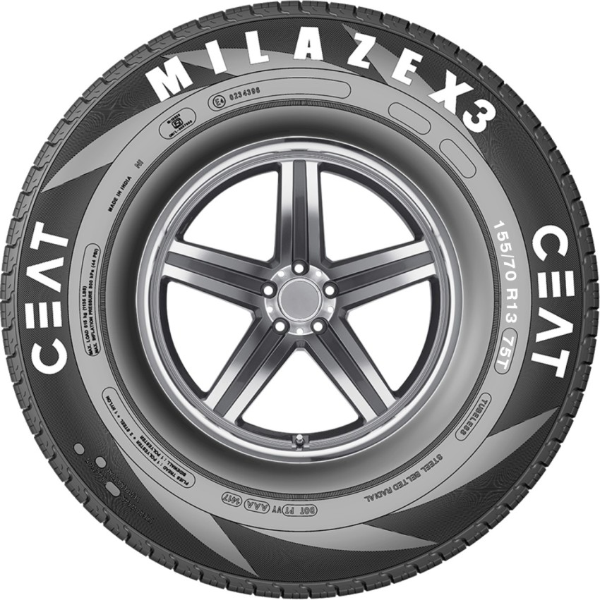 CEAT Milaze X3 4 Wheeler Tyre Price in India Buy CEAT Milaze X3