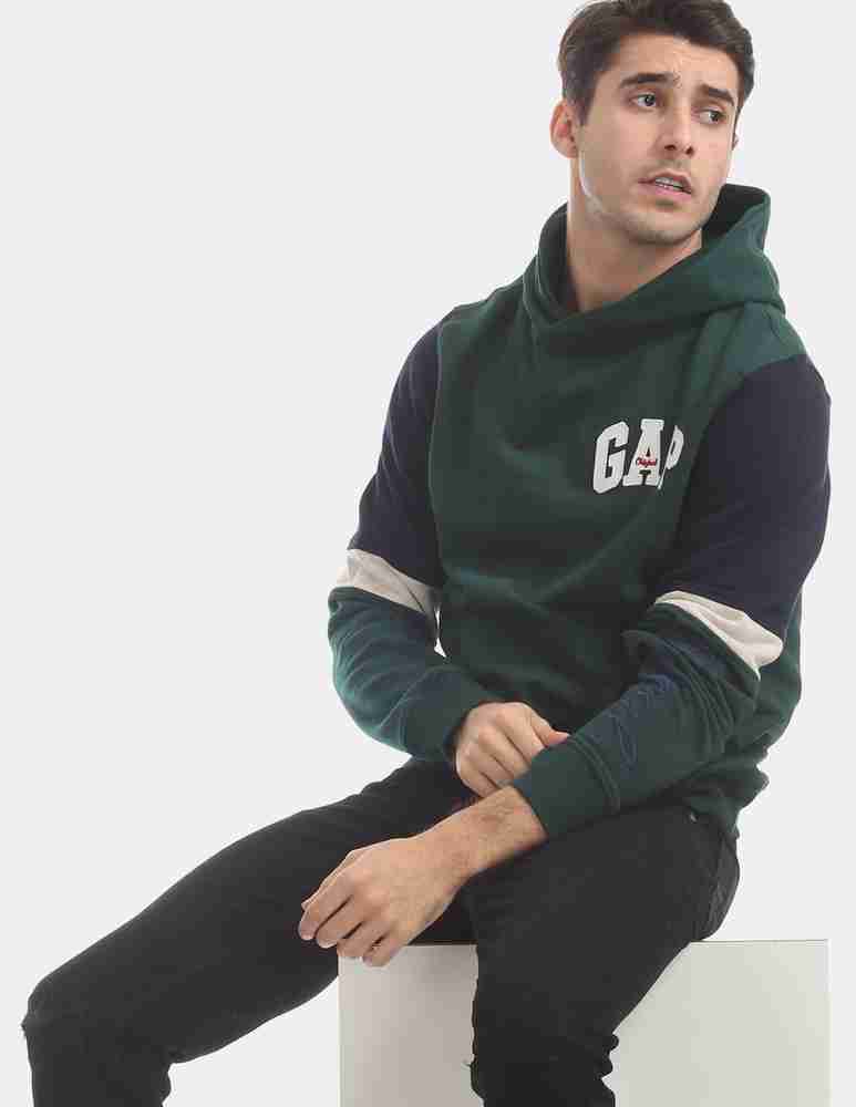 gap green hoodie mens