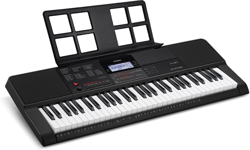 Casio CTX700 61 Key Touch Sensitive Portable Keyboard with Piano