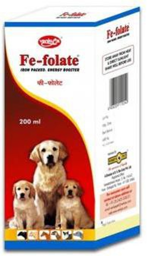 Folate supplement store for dogs
