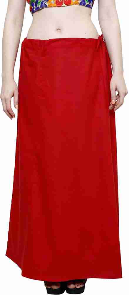 Turmeric Color Cotton Petticoat/ Slip - S, M, L, Xl - Radhika Store