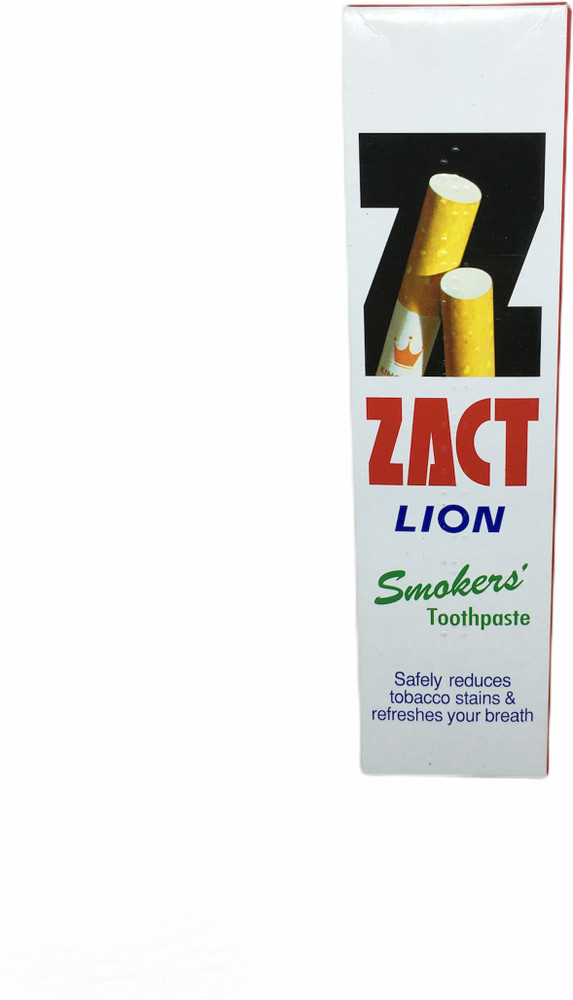 Zact sales lion toothpaste