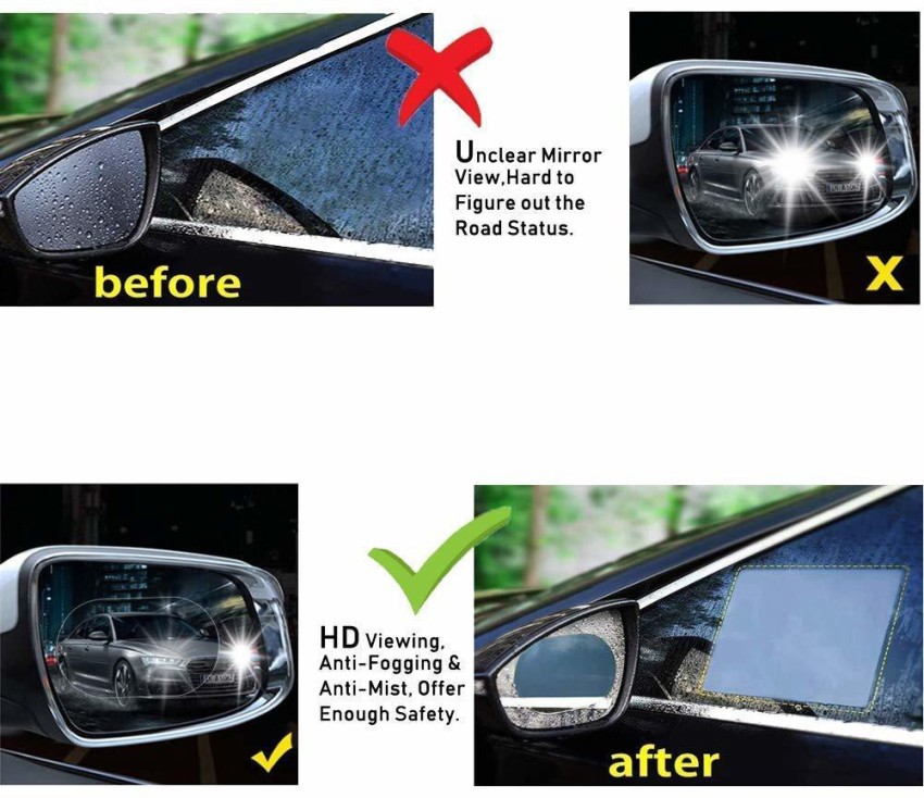 carempire Car Side View Mirror Waterproof Anti-Fog Film - Anti