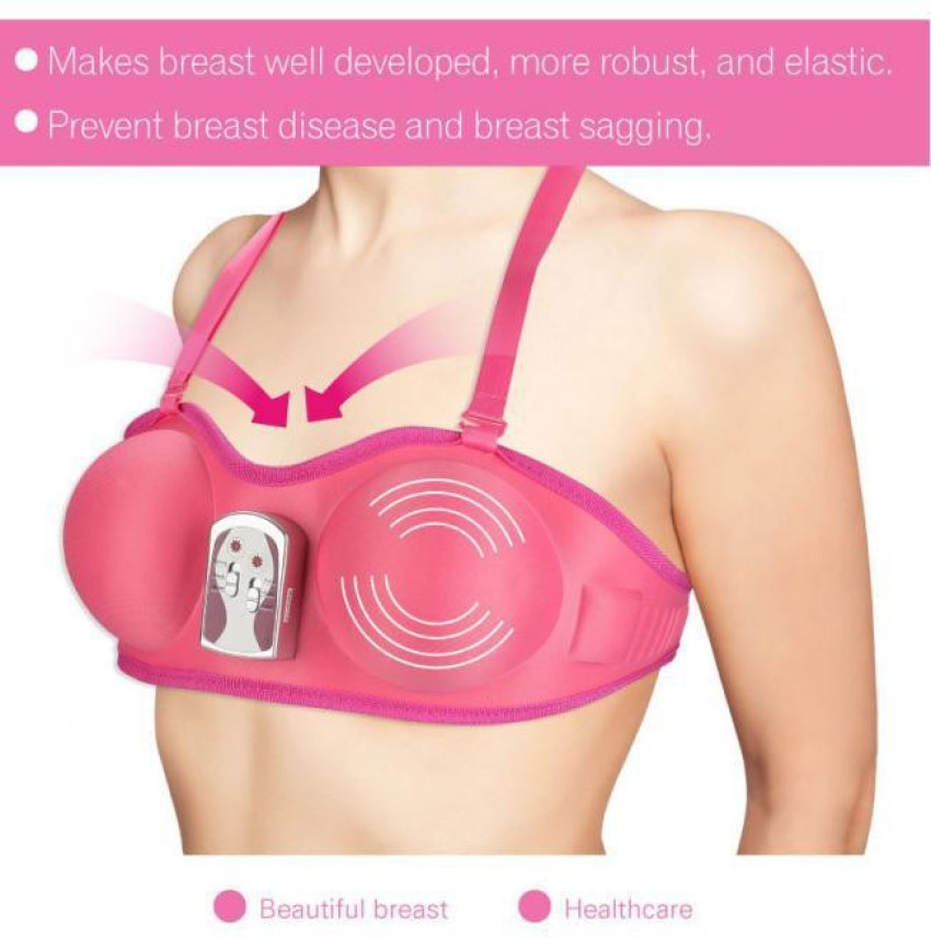 Abhsant AB - 1002 Hot Pink Relax Massage Bra and Breast Massager