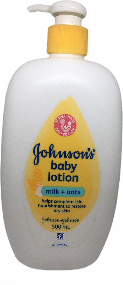Johnson's milk online and oats lotion