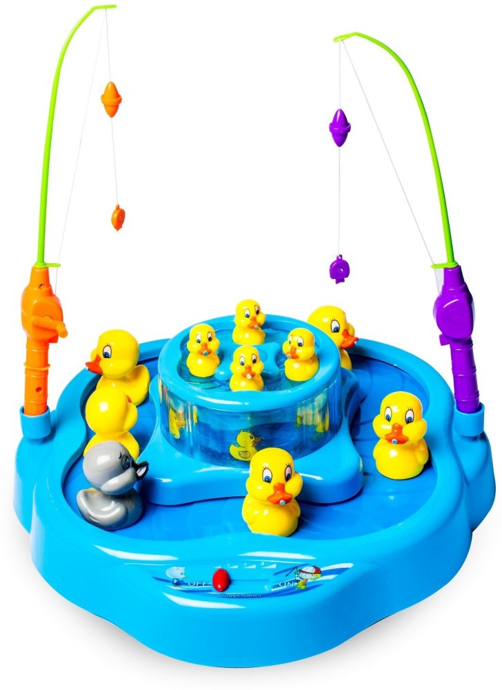 Buy Tector Two Layer Rotating Musical LED Hunting Duck Game Online at Low  Prices in India 