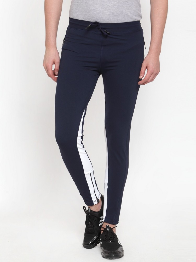 Buy Boston Club Solid Slim Fit Ankle Length Sports Track Pants for