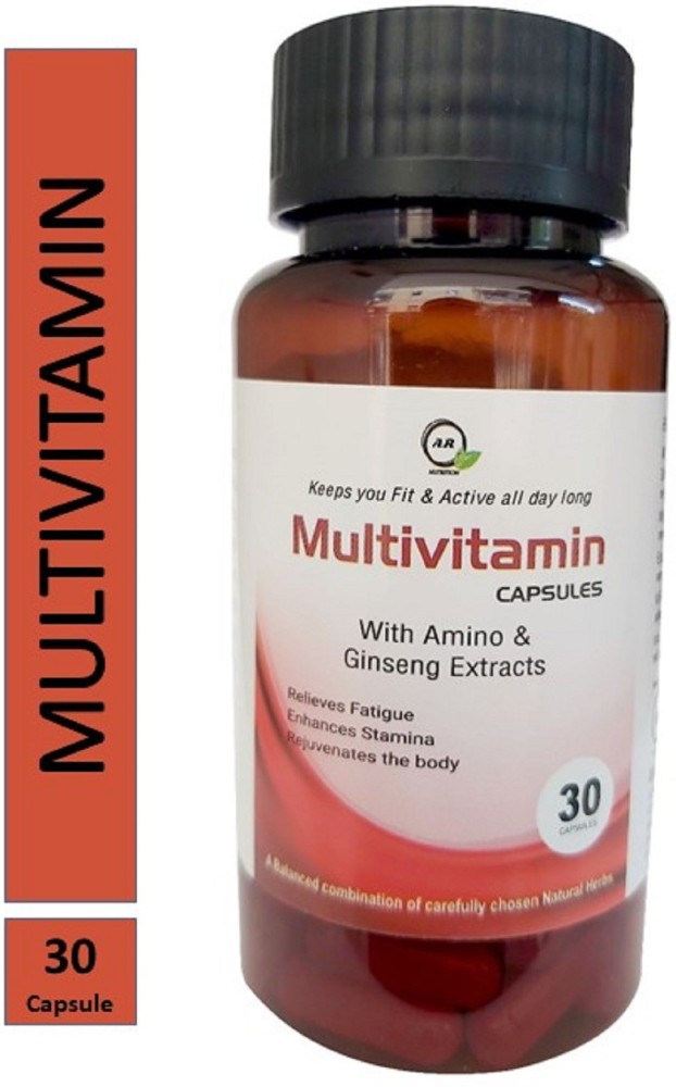 AR Nutrition Multivitamin with Ginseng Extract Multiminerals