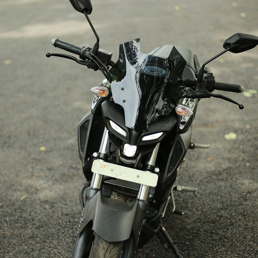P A MT15 VISOR Bike Headlight Visor Price in India Buy P A MT15