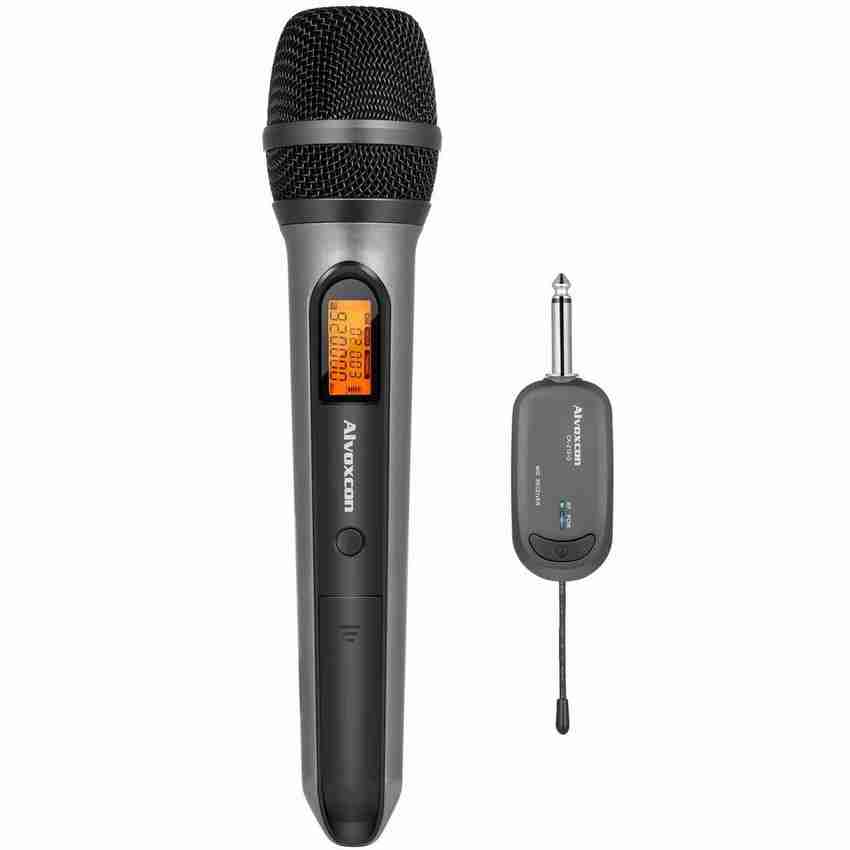 Alvoxcon dual wireless cheap lapel mic