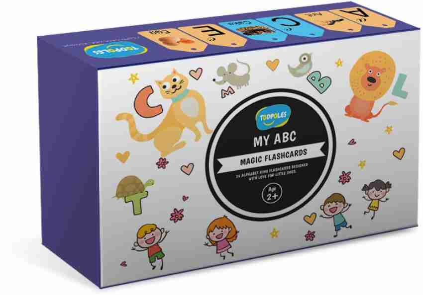 Todpoles My ABC Magic Flashcards for Babies, Toddlers, Pre-K and  Kindergarten Children - Magic Cards for Toddler Learning App Price in India  - Buy Todpoles My ABC Magic Flashcards for Babies, Toddlers