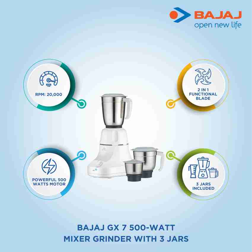 Bajaj Mixer Grinder Gx7