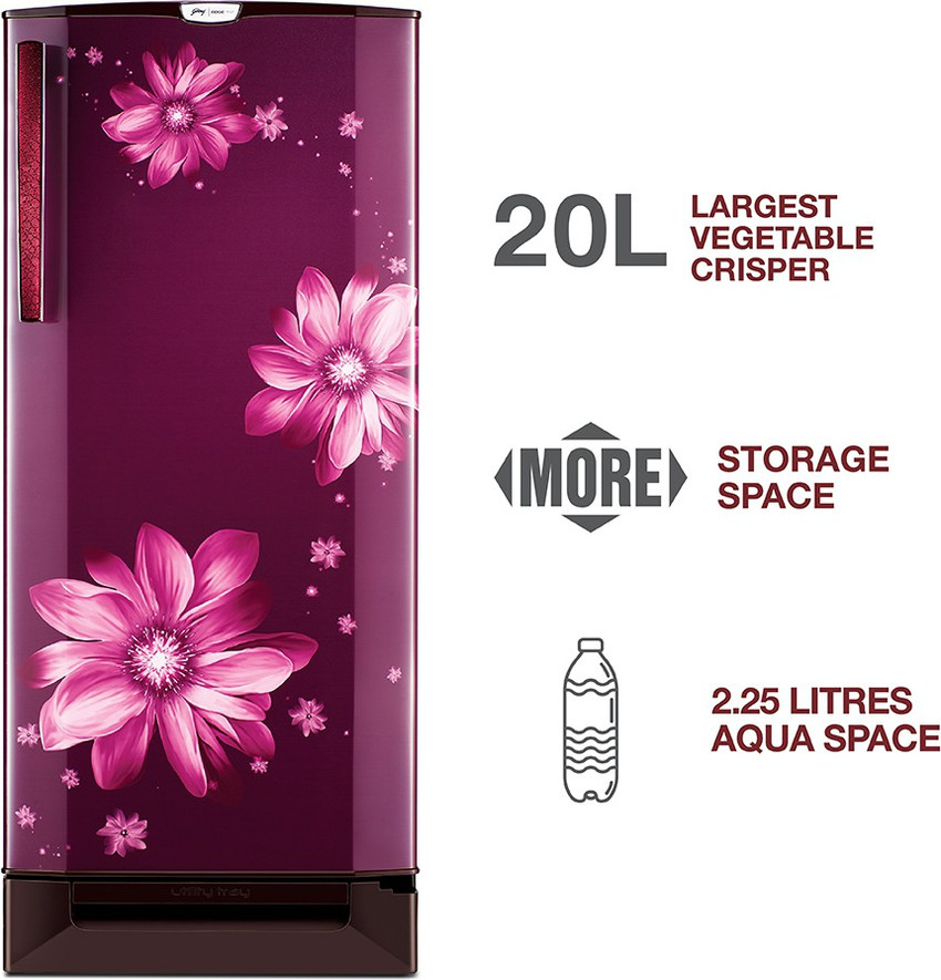Godrej 210 L Direct Cool Single Door 3 Star Refrigerator