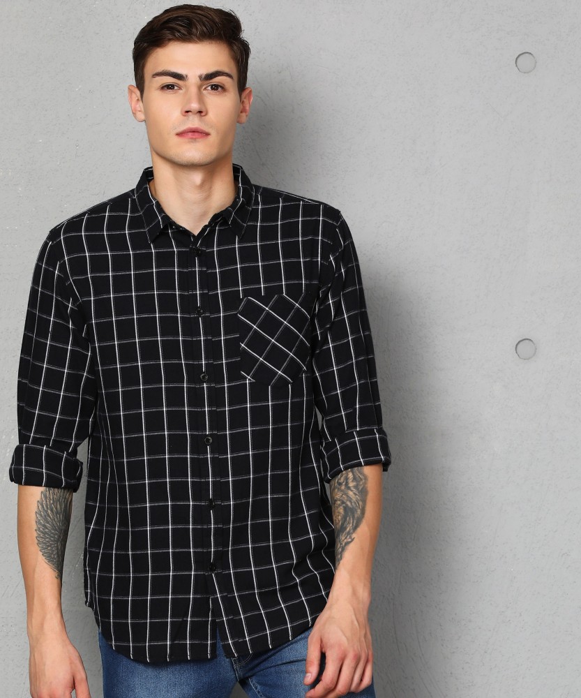 Black shirt hot sale flipkart