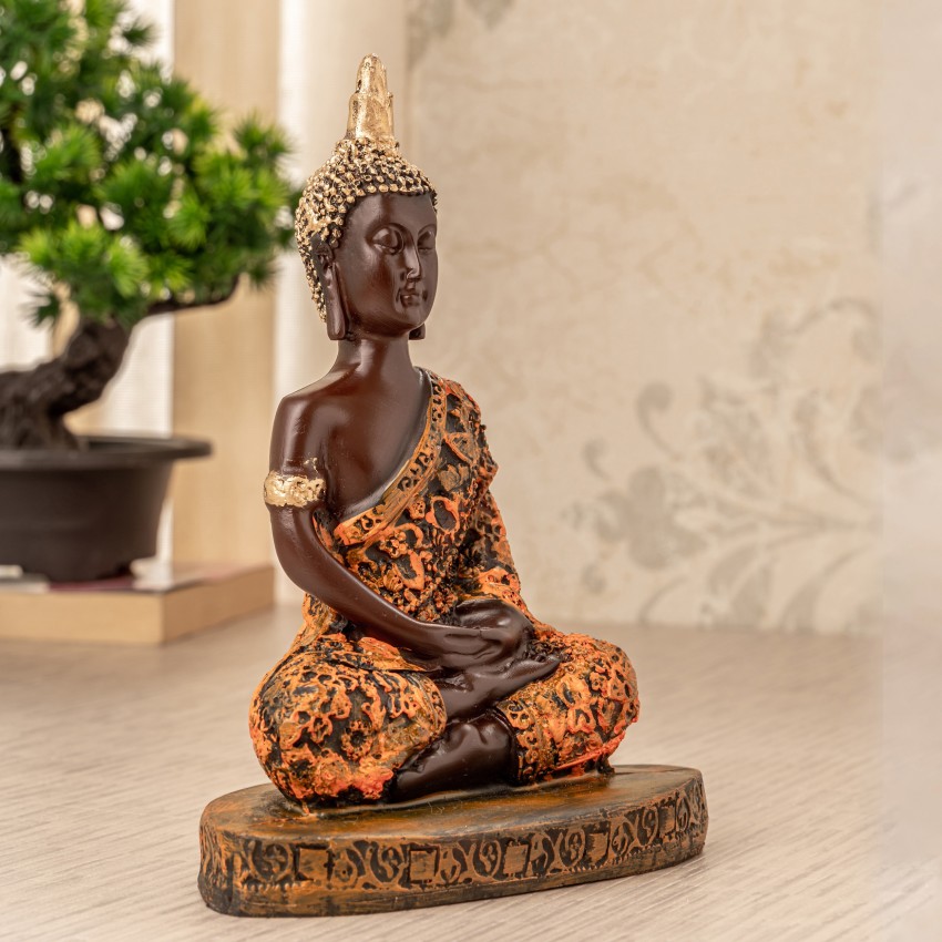 TIED RIBBONS Lord Buddha Statue Figure Home Decorative Items for Table Top  Indoor Shelf Bedroom Living Room Decoration and Gifting Decorative  Showpiece - 21 cm Price in India - Buy TIED RIBBONS