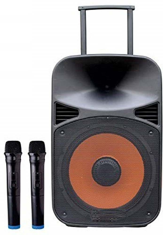Trolley speakers store with mic