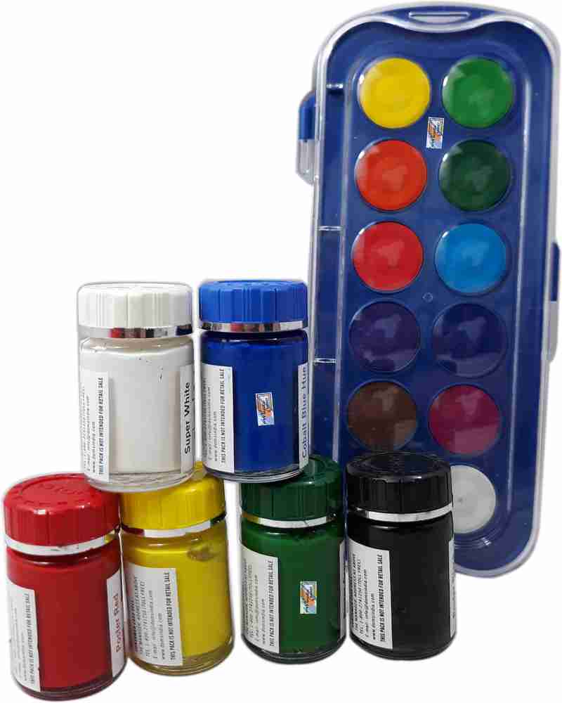 Flipkart.com | DOMS Majestic Basket 6 Premium Shades Poster Colour ...